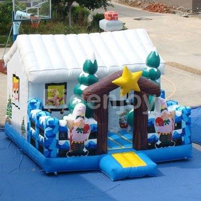 Inflatable Winter Wonderland Bouncer Jumping Castles