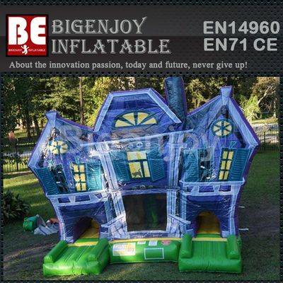 Spook Haunted House Inflatable Bouncer