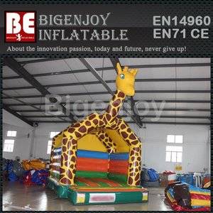 PVC material jumping,giraffe bouncer for sale,PVC giraffe bouncer