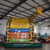 PVC material jumping giraffe bouncer for sale