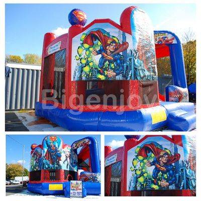 Inflatable Superhero Dome Bounce House