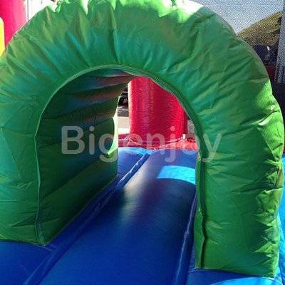 The bouncy house of 5 in 1 inflatable combo