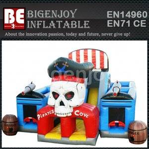 Pirate bouncer Combo,Inflatable 5 in 1 Combo,Inflatable Pirate bouncer
