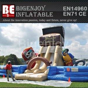 Inflatable treasure bounce,Inflatable bounce house,island bounce house