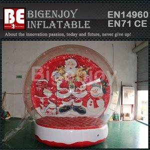 snow globe tent,Christmas inflatable tent,inflatable snow globe