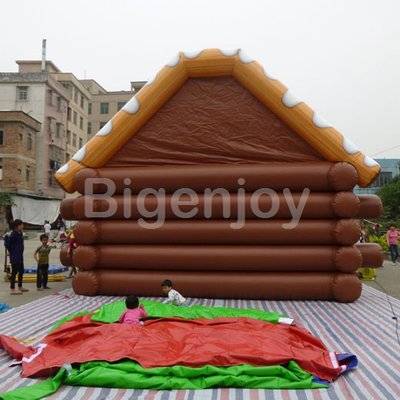 Inflatable Log Cabin Tent