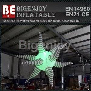Inflatable lighting stars,stars for celebration,Inflatable stars