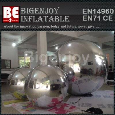 PVC inflatable mirror ball disco mirror ball