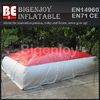 Inflatable jumping air bag for skiing jumping pillow