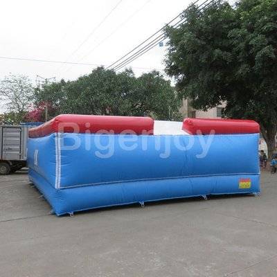 Inflatable big air pillow for jumping