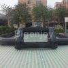 Inflatable human size table football pitch with custom logo