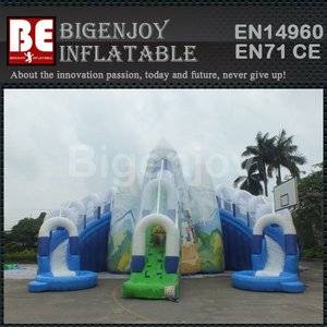 Mountain water slide,water slide with climbing,water slide