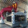 Inflatable dragon slide bouncer