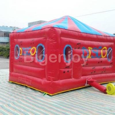 Hot selling advertisng inflatable disco bounce tent