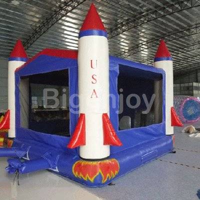 USA Rocket inflatable castle for jumping