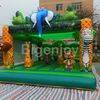 Inflatable Jungle Safari bounce house commercial