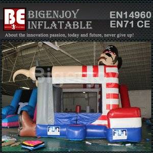 Custom inflatable tunnel,inflatable pirate captain,inflatable tunnel