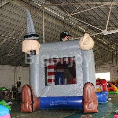 Custom inflatable pirate captain tunnel