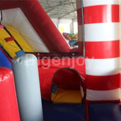 Custom inflatable pirate captain tunnel