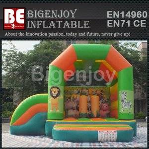 inflatable bouncer,bouncer with small slide,inflatable bouncer slide