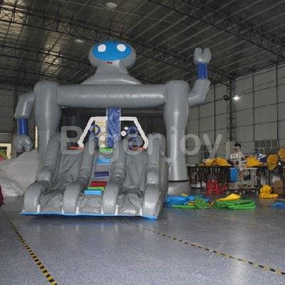 Fantastic robot inflatable jumping bouncer