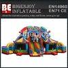 Child outdoor bouncy circus inflatable slide