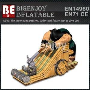 AXEMAN Dual Slide,Commercial Inflatable AXEMAN,Inflatable Slide