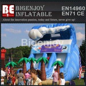Slip and Slide,Blue Wave Slide,Dual Lane Slide