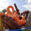 Durable latest kraken inflatable slides