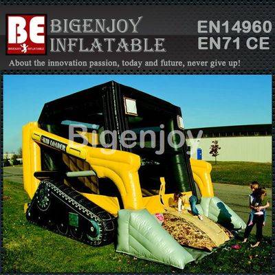 Promotional Inflatable bulldozer bouncer