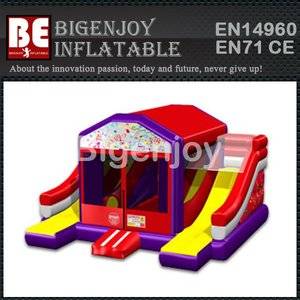 Bouncer Combo,5-in-One Bouncer Combo,Line Dual Slide Bouncer