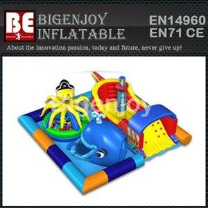 Sea ocean world inflatable,inflatable jumping combo,Sea ocean jumping combo