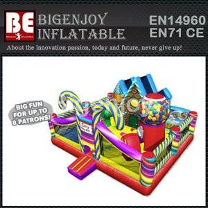 Inflatable candy playland,Inflatable toddler combo slide,candy playland combo