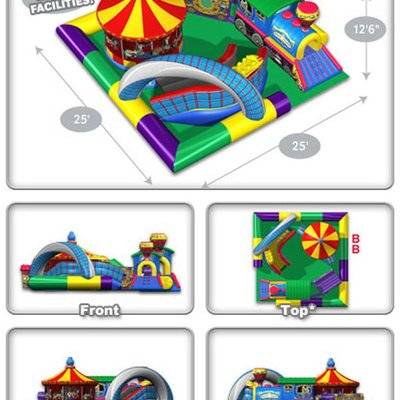 Giant Inflatable Park for Amusement Rental