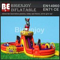 Outdoor Obstacle Course,Obstacle Course inflatable,Rat Race Obstacle Course