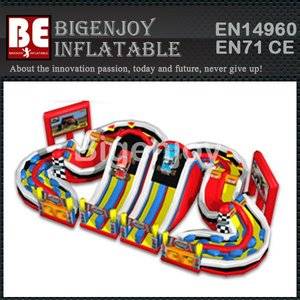 Racing and climbing obstacle course,inflatable obstacle course,Racing obstacle course