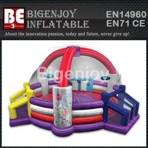 All in one sports game,inflatable defender dome arena,inflatable defender