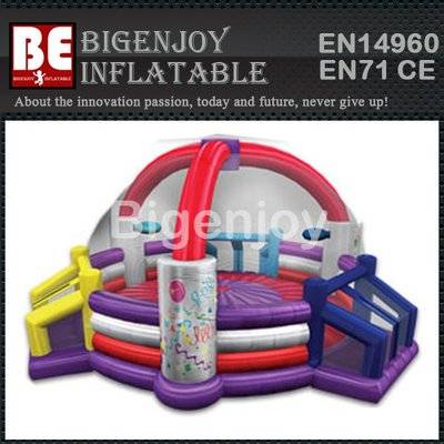 All in one sports game inflatable defender dome arena