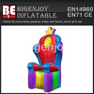 Inflatable King Throne,Inflatable for kids party,IThrone kids party