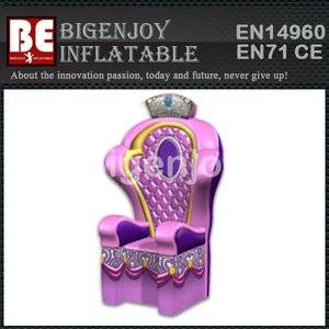 Pink Inflatable Throne,Commercial Inflatable Throne,princess Inflatable Throne