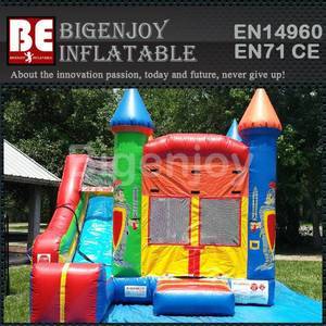 4 in 1 combo inflatable,Crayola Slide combo inflatable,combo bouncer inflatable