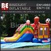Inflatable bouncer water slide combo