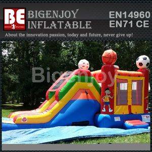 Inflatable bouncer,water slide combo,Inflatable combo