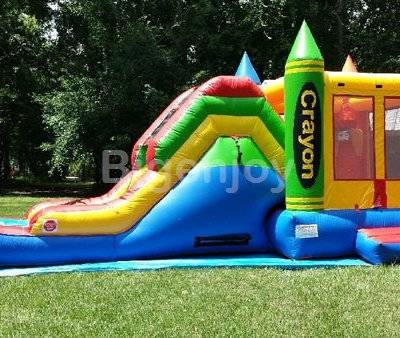Crayola inflatable bouncer house combo