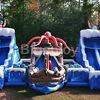 Inflatable pirate ship slide for promotional