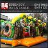 Topical Palm Tree Inflatable Jungle Bouncer