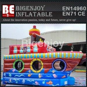 Inflatable Bouncer Combo,Pirate Theme Bouncer,Inflatable Pirate Combo