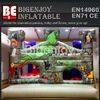 Inflatable dragon city playground bounce house