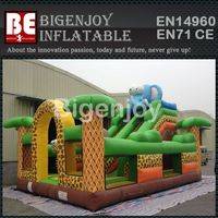 Mobile safari park inflatable,inflatable amusement park,safari inflatable amusement park