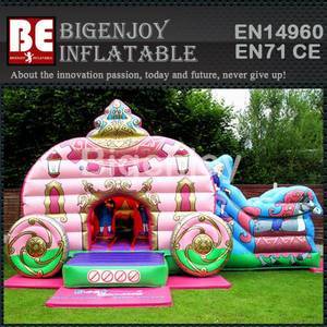Combo with Slide and Bouncer,Inflatable Princess Combo,Inflatable Slide and Bouncer